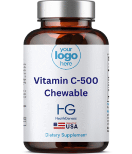 Private Label Vitamin C-500 Chewable - Health Genesis Manufacturing
