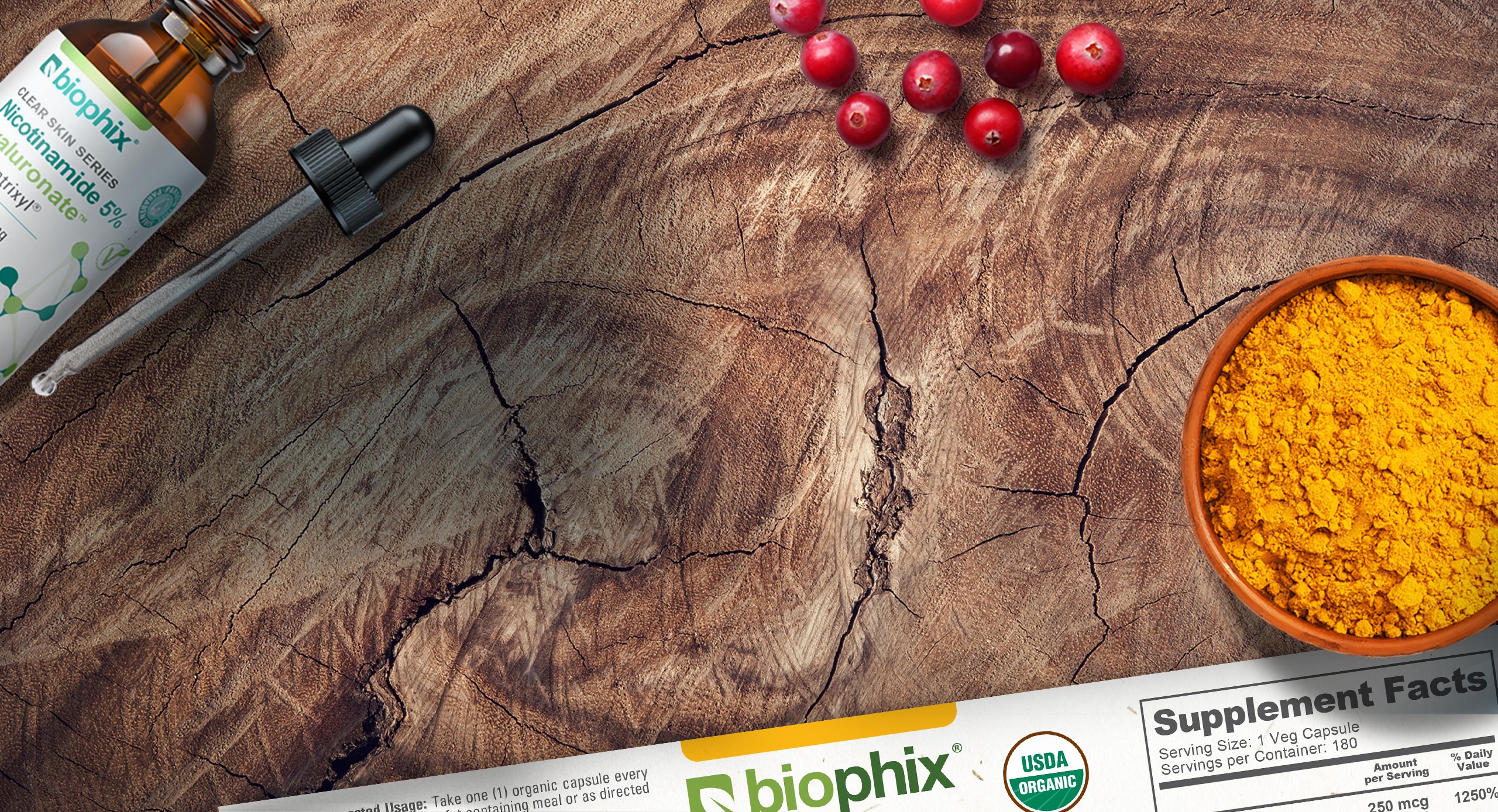 Health Genesis banner supplement manufacturing facility production capabilities showcase