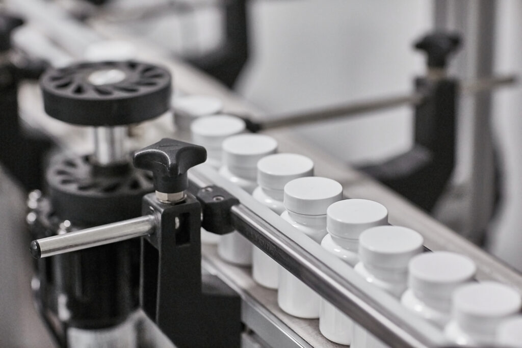 Custom supplement manufacturing equipment and production line