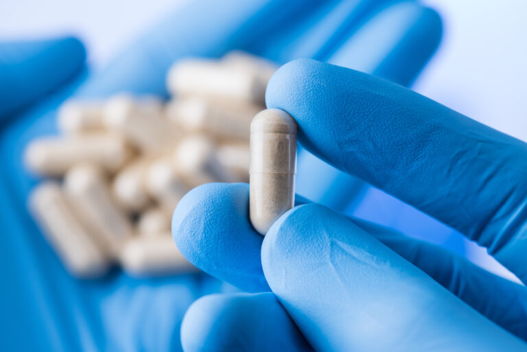 Supplement quality control testing laboratory with advanced equipment and safety protocols