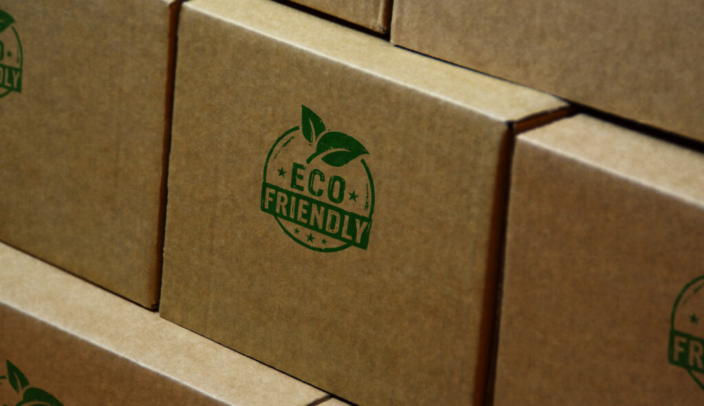 Eco friendly supplement recycled cardboard packaging