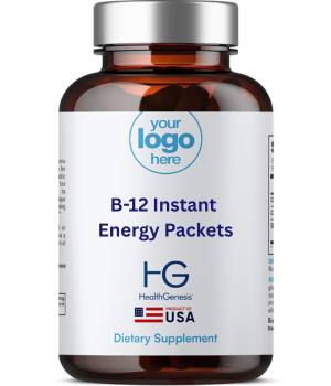 Private Label B-12 Instant Energy Packets - Health Genesis Manufacturing