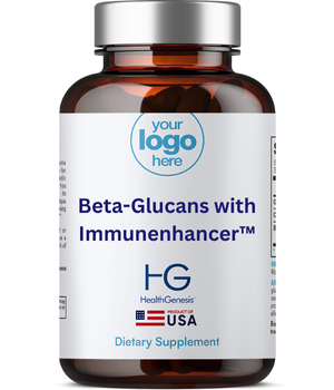 Private Label Beta-Glucans with Immunenhancer - Health Genesis Manufacturing