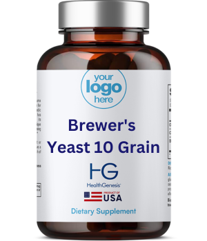 Private Label Brewer's Yeast 10 Grain - Health Genesis Manufacturing