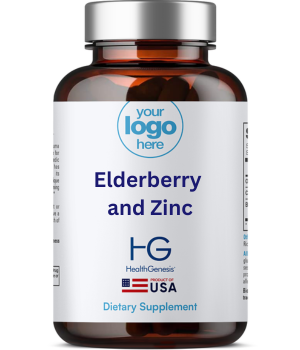 Private Label Elderberry and Zinc - Health Genesis Manufacturing
