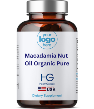 Private Label Macadamia Nut Oil Organic Pure - Health Genesis Manufacturing