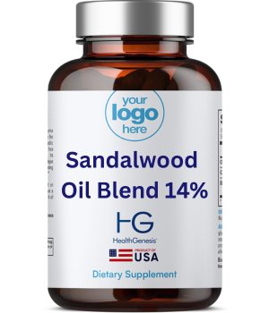 Private Label Sandalwood Oil Blend 14% - Health Genesis Manufacturing