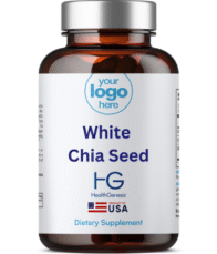 Private Label White Chia Seed - Health Genesis Manufacturing