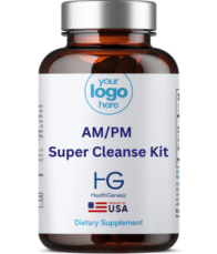 Private Label AM/PM Super Cleanse Kit - Health Genesis Manufacturing