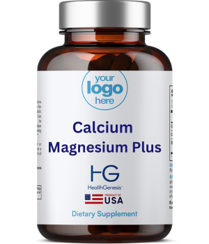 Private Label Calcium Magnesium Plus - Health Genesis Manufacturing