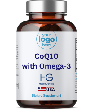 Private Label CoQ10 with Omega-3 - Health Genesis Manufacturing