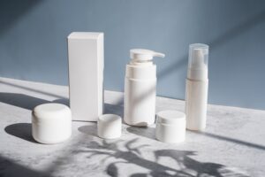 Wholesale and private label supplement bottles on production line at Health Genesis