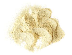 Adaptogen ashwagandha supplement powder