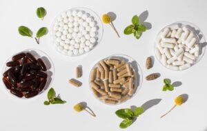 Custom supplement formulation process at Health Genesis manufacturing facility