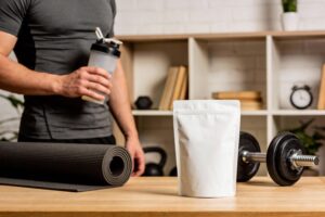 Active man in his 40s representing the modern men's wellness supplement consumer